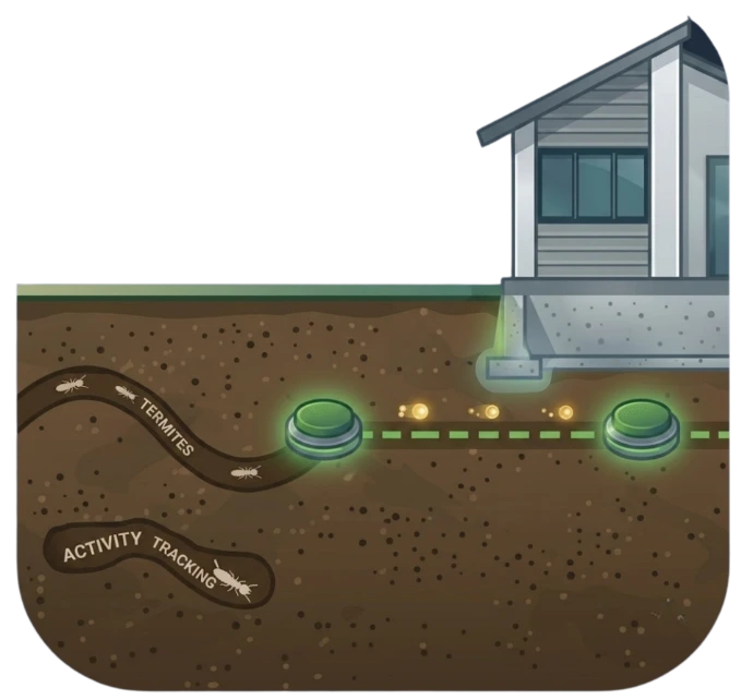 Termite Treatment Layout